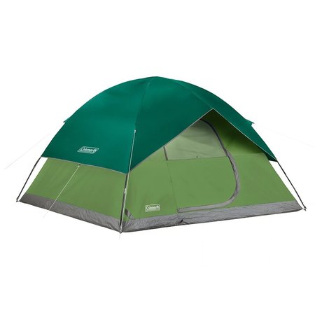 COLEMAN Sundome&reg; 6-Person Camping Tent - Spruce Green 2155648